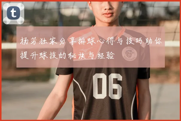 杨芳独家分享排球心得与技巧助你提升球技的秘诀与经验